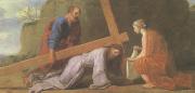 Eustache Le Sueur Jesus Carrying the Cross (san 05) France oil painting artist